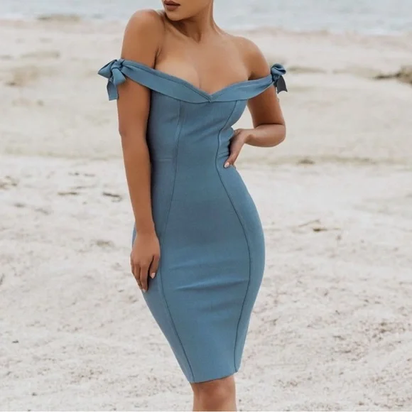 house of cb green bandage dress House of CB Ltd.edition The Og Olive Green Midi Bandage Dress UK S main image 0